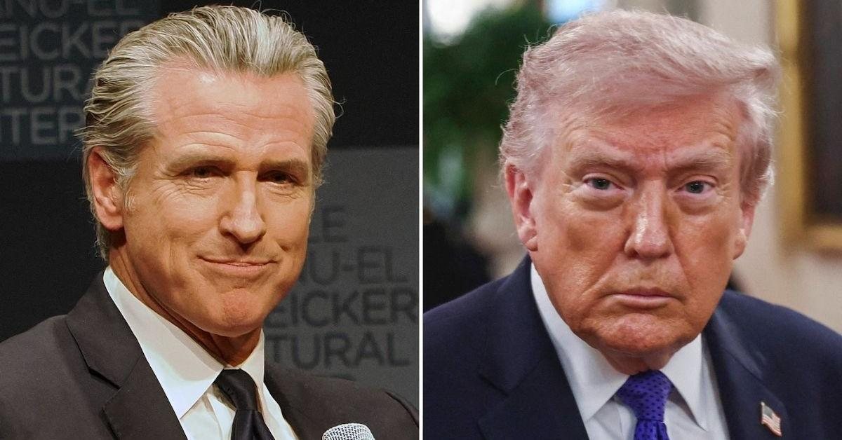 Newsom Slams Trump for Bragging About White House Drapes During Soldier Memorial