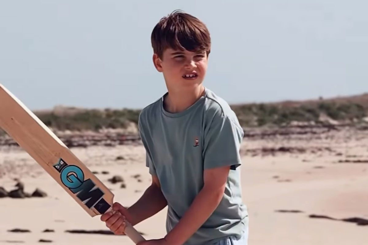 Prince Louis Turns 8 — Watch the Beach Video Where He Plays Cricket and Makes a Splash
