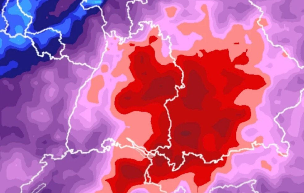 Wetterwarnung! Unwetterwand rollt über Deutschland und vertreibt den Sommer!